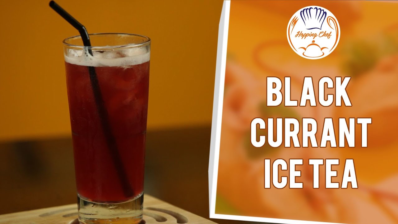 How To Make Black Currant Ice Tea by Mixologist Nikhil || Mocktails