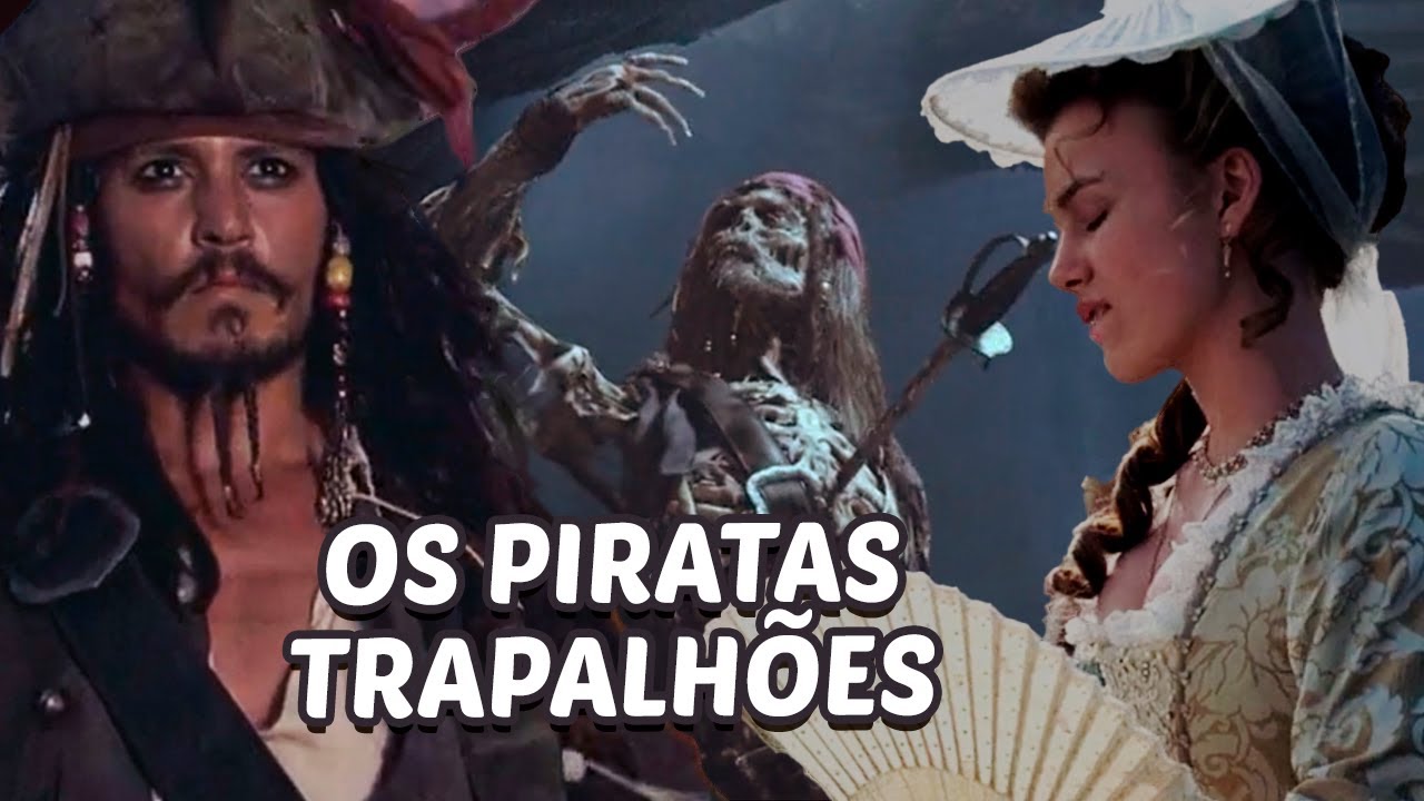 METERAM SOBRENATURAL NUM FILME DE PIRATA
