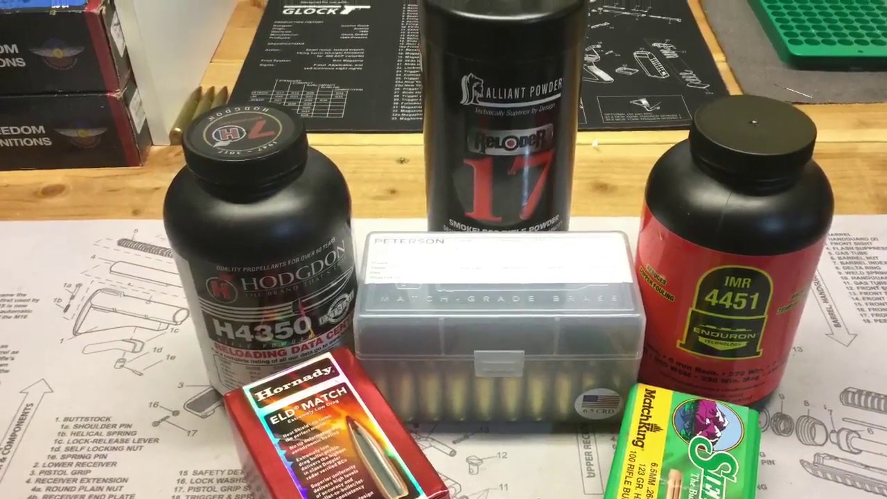 6.5 Creedmoor - Dies and Components: Redding Dies, Peterson Brass, and More!