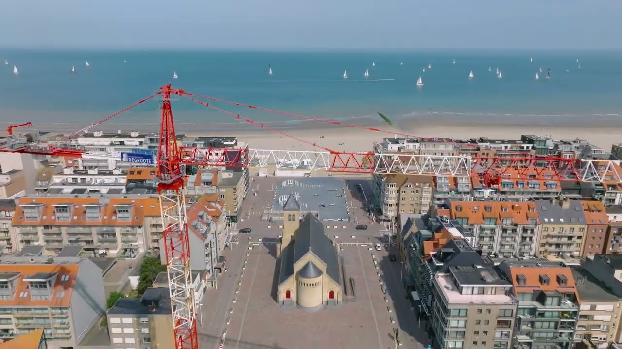 One Beach Nieuwpoort - Dronebeelden juni 2025