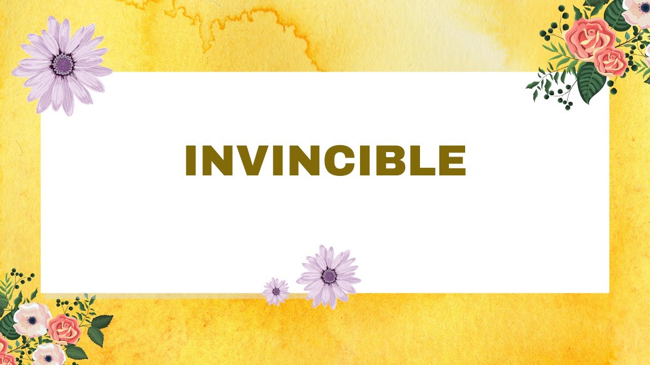 Prophetic Message - God Is Making You Spiritually Invincible