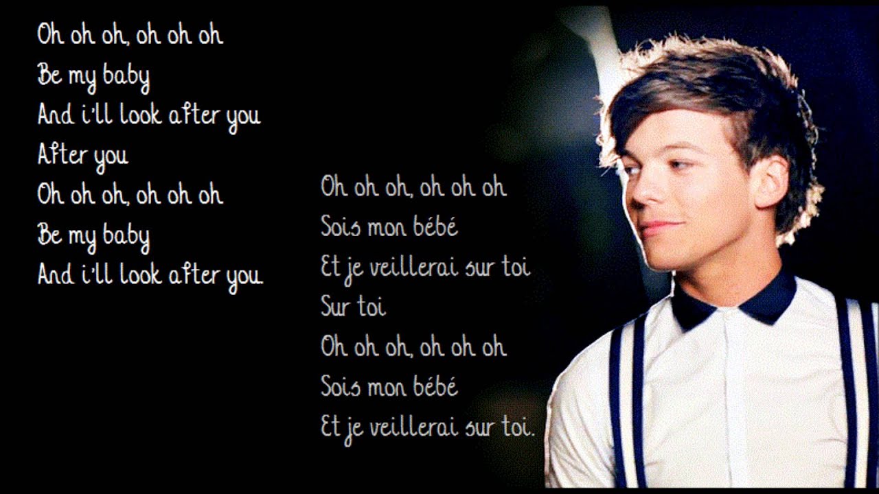 Louis Tomlinson - Look After you (lyrics + french translation)