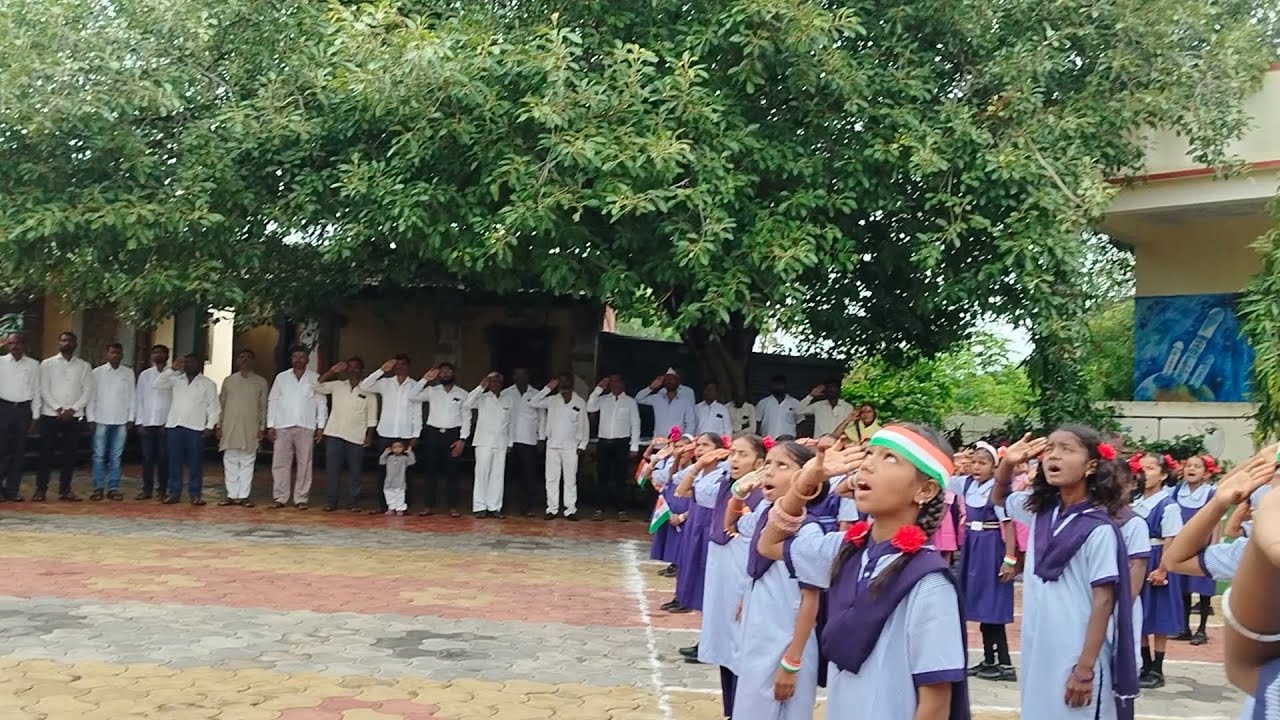 #15_ऑगस्ट_2025 कार्यक्रम जि प प्रा शाळा सिंदगाव...