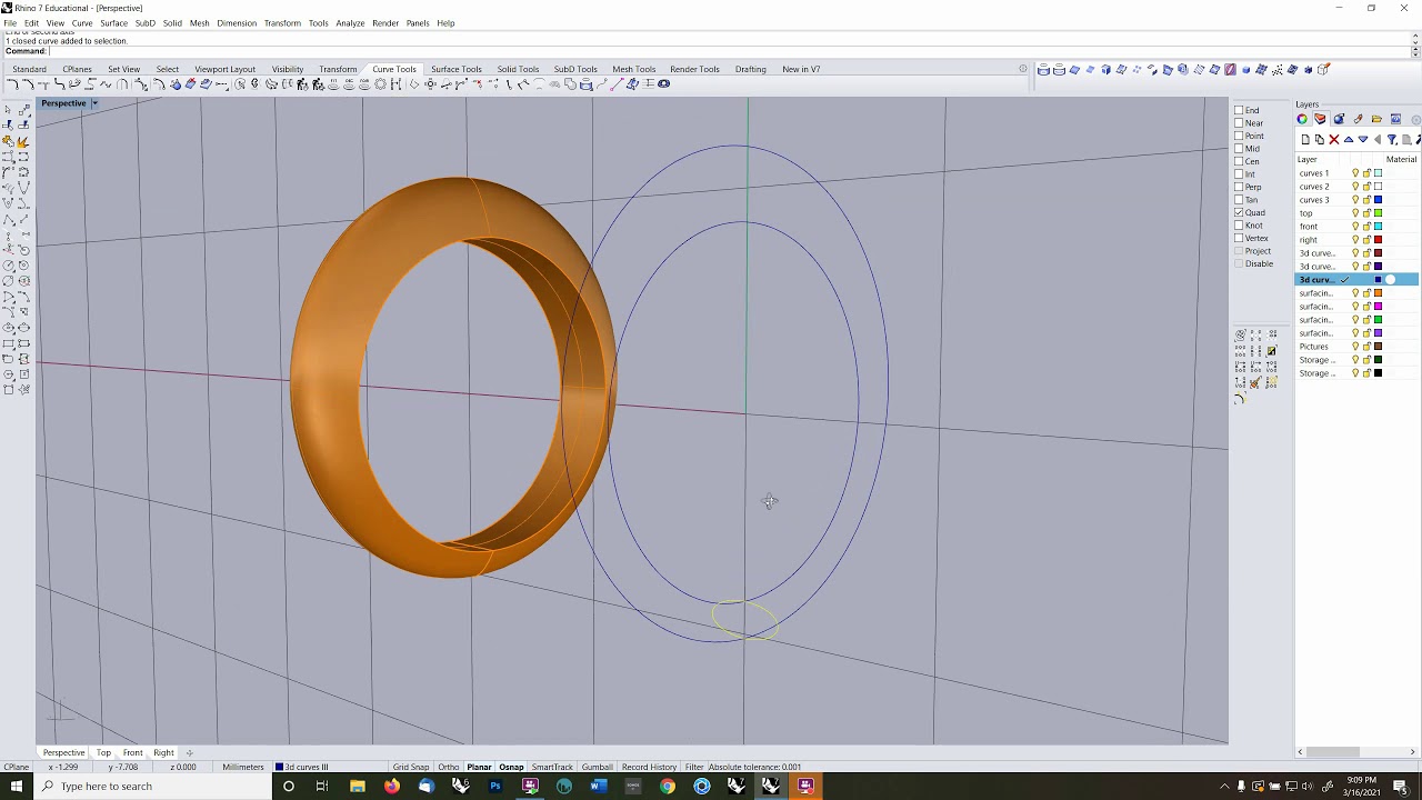 Tutorial on Swept Surfaces
