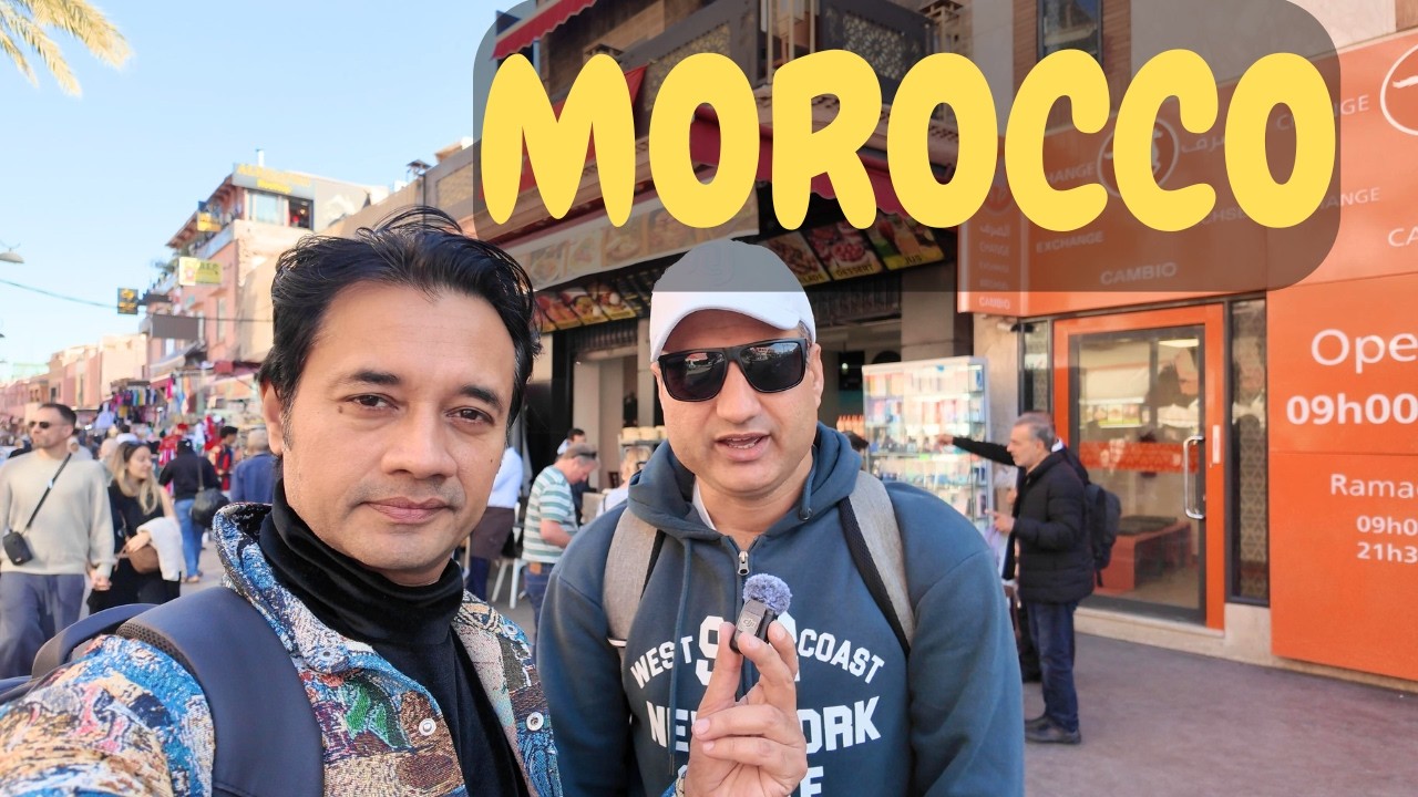 Marrakesh Ka Safar | Morocco Street Food, Stay & Full City Tour|| Tour with Abdul Wali