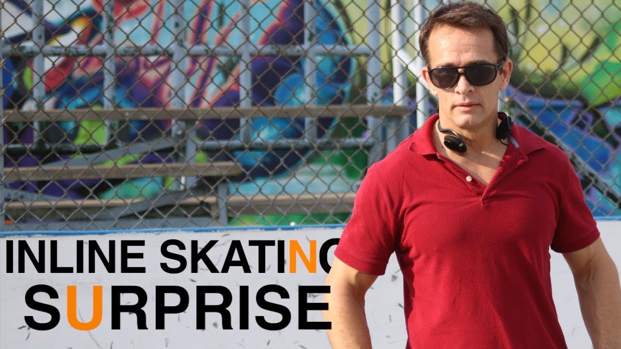 Inline Skater's Surprise