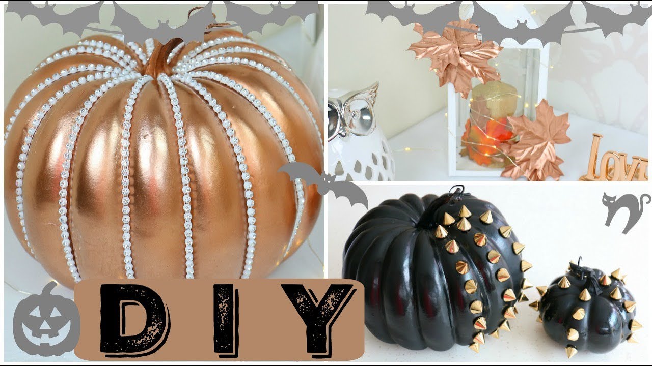 5 DIYS DE OTOÑO BONITAS, FÁCILES Y BARATAS! MANUALIDADES LINDAS! PAOLA HERRERA