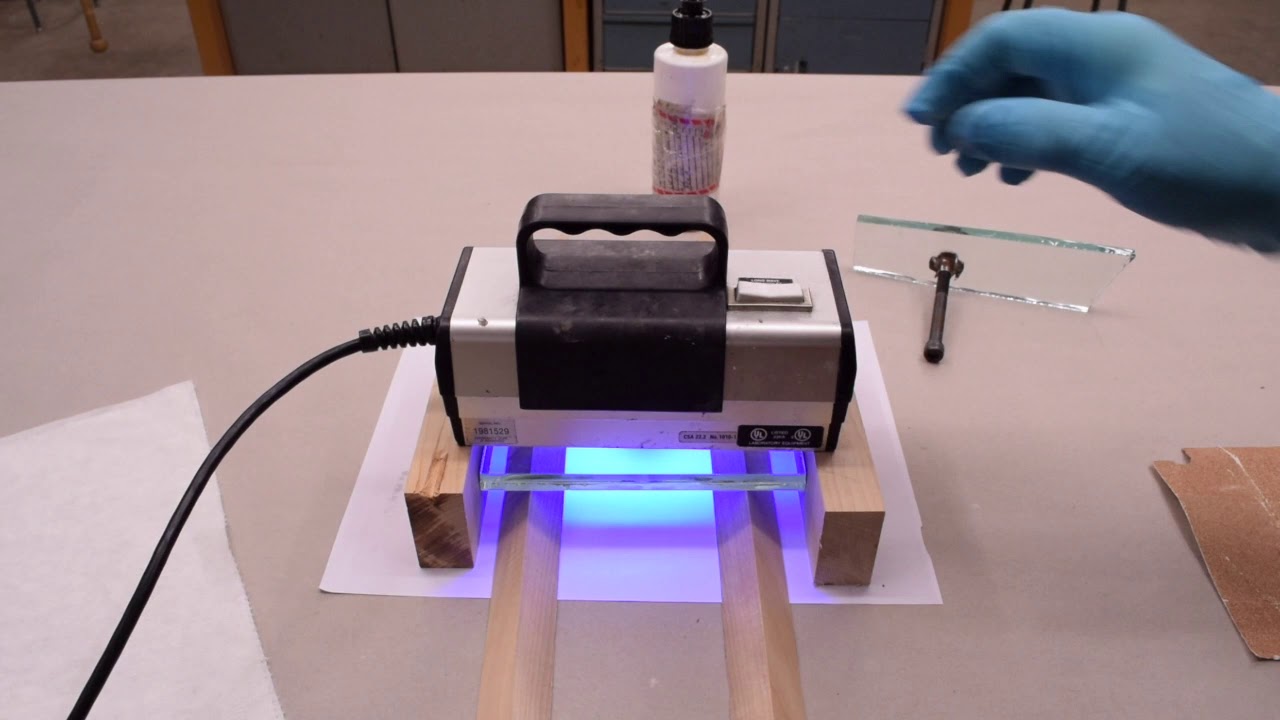 Specialty Adhesives: UV curing glue and solvent welding acrylic