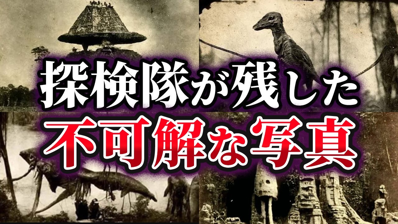 【ゆっくり解説】実在した異世界⁉忽然と消えたイギリスの探検家が残した驚愕の写真