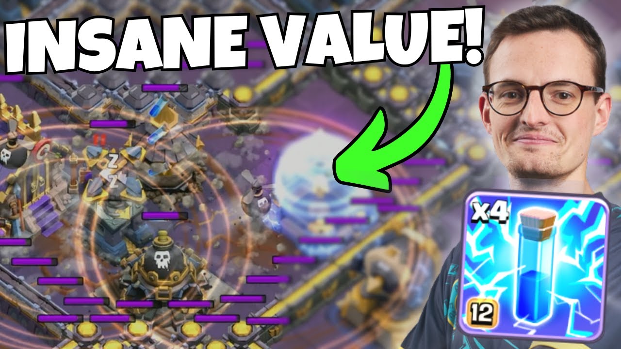 INSANE NEW Zap Dragons By Synthé CRUSHES TH18 Base!