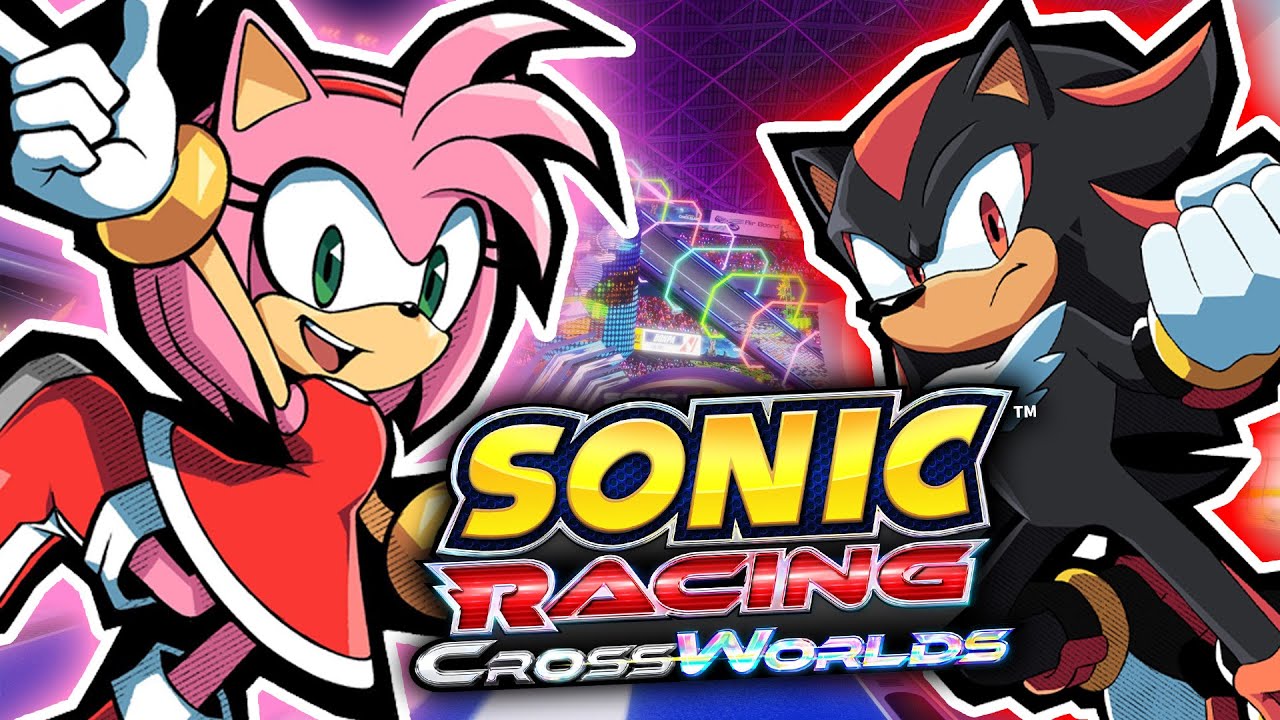 SEGA GAVE US SONIC RACING CROSSWORLDS FOR FREE! | Shadow and Amy Play WITH VIEWERS