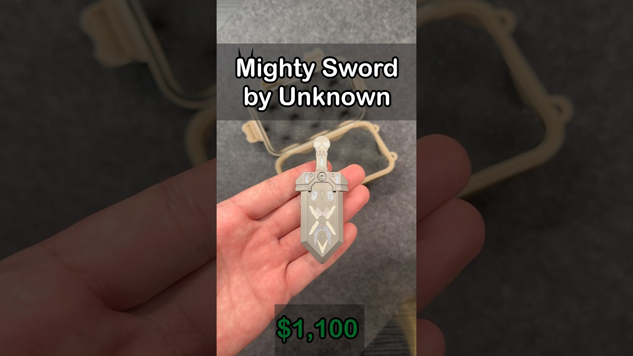 Самая дорогая игрушка-нервозность в мире… ⚔️