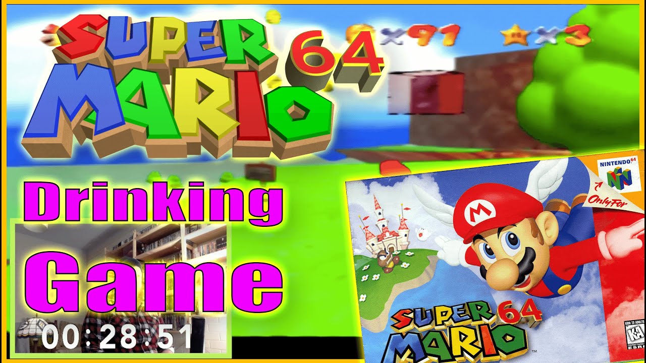 Mario 64 Drinking Game | BOB World Record