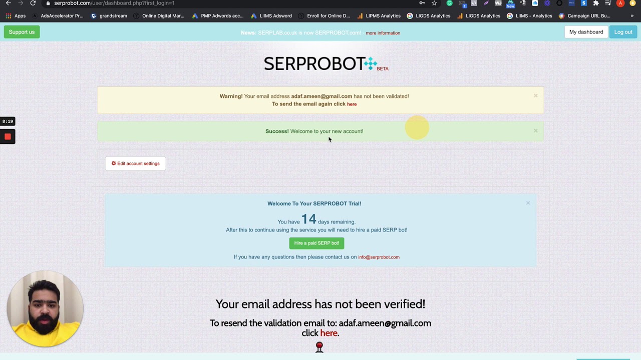 Set Up Keyword Rank Tracking
