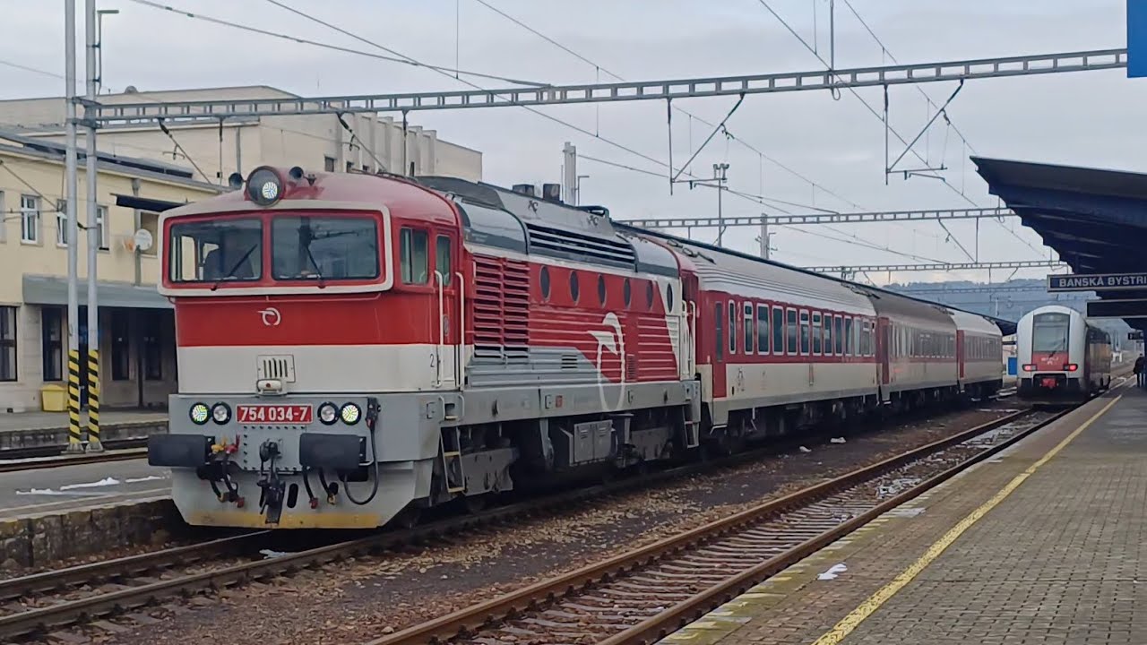 Vlaky Banská Bystrica 17.2.2026