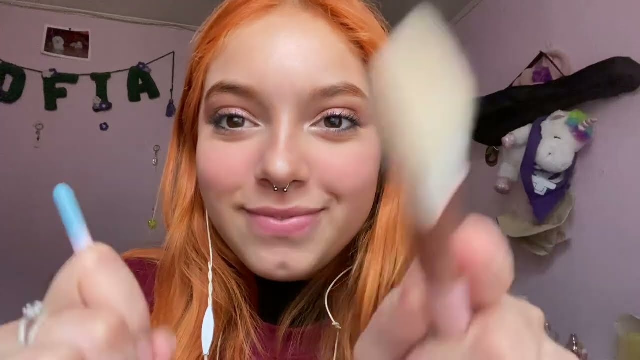 ASMR RASCANDO EL MICRÓFONO CON DISTINTOS OBJETOS| HOLA JOHANNA| SOFIWI