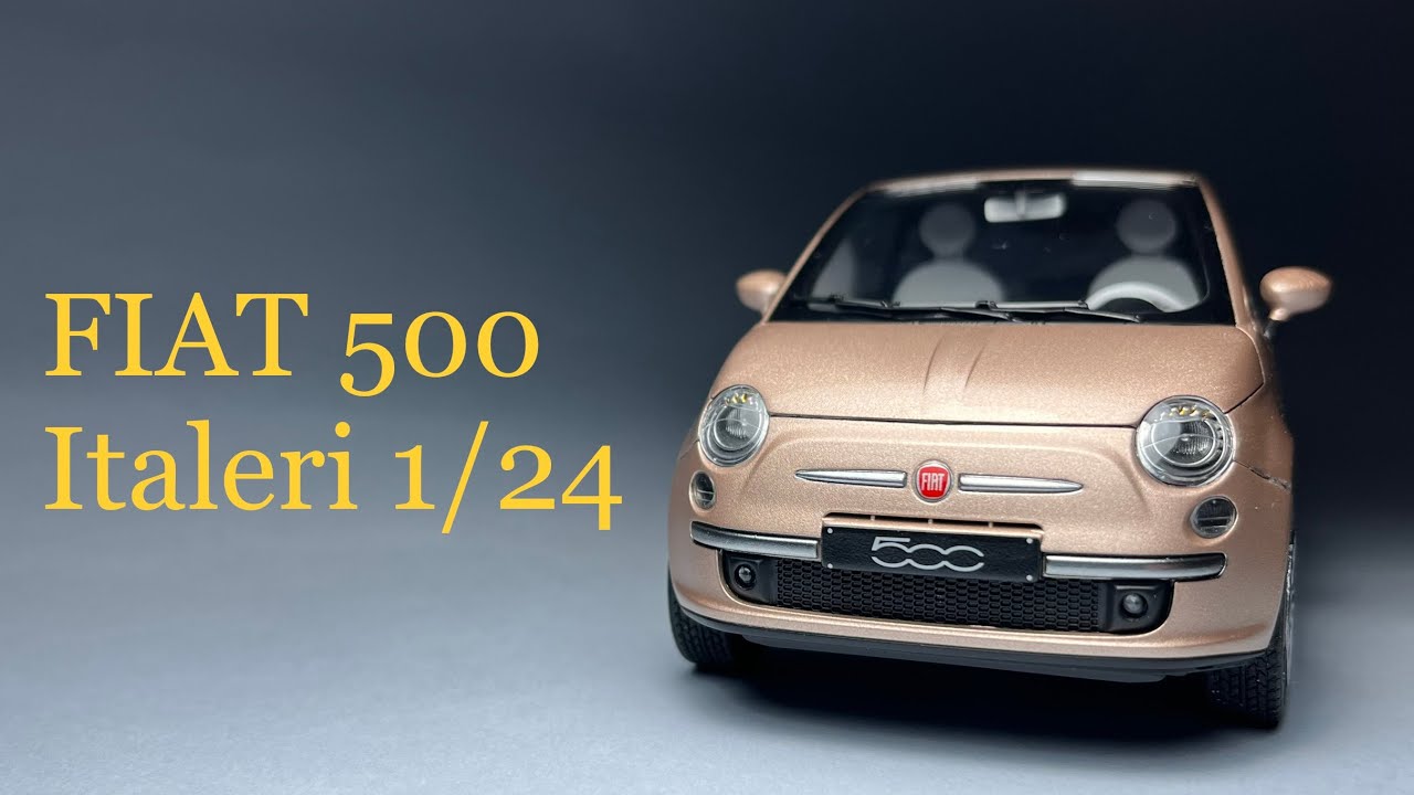 🚘Fiat 500 - Italeri - 1:24