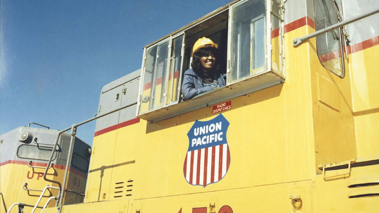Meet Union Pacific Railroad's first female African American train engineer