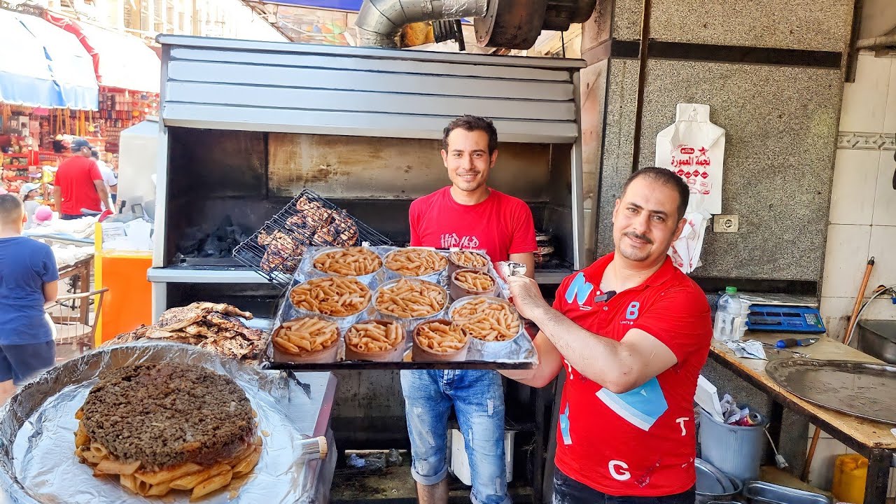 لازم تجربيه❗طاجن المكرونة باللحمة❗ بتاعة محلات الكشري 😋 اللي ريحتها بتجبنا من اخر الشارع 😍