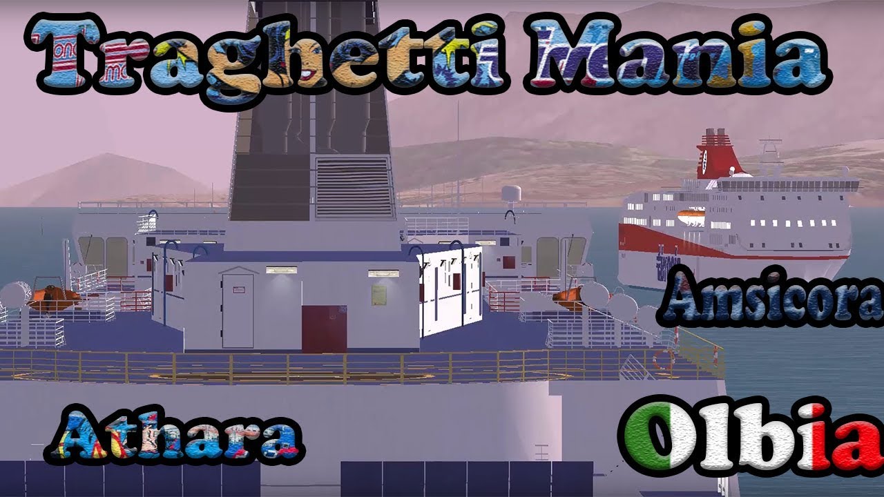 ARRIVO TIRRENIA ATHARA E AMSICORA A OLBIA