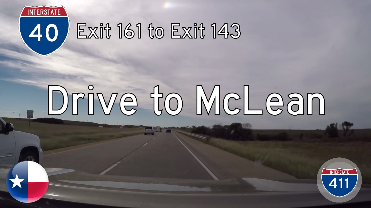 Interstate 40 - Mile 161 -  Mile 143 - Texas | Drive America's Highways 🚙