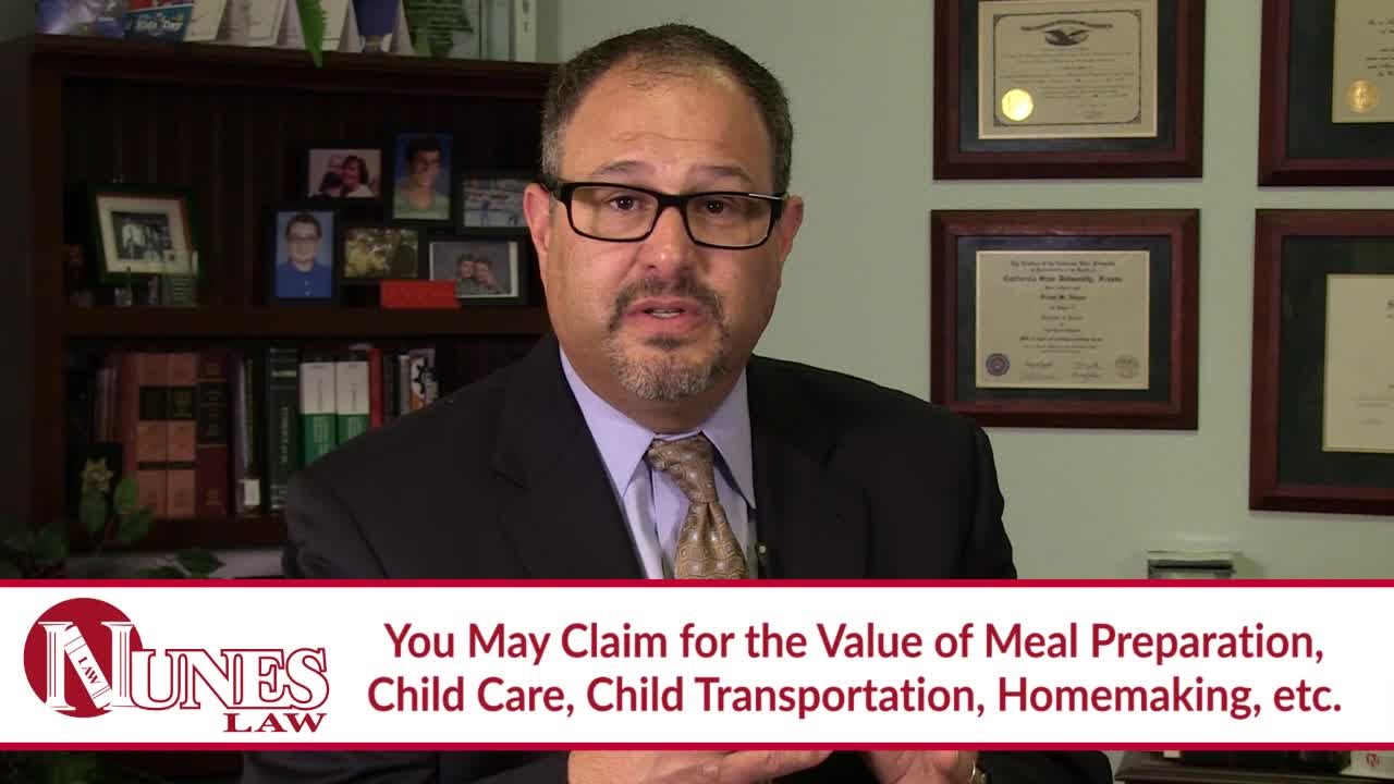 Can I Make A Claim For Damages If I Work In The Home? - CA Injury Attorney Frank Nunes explains