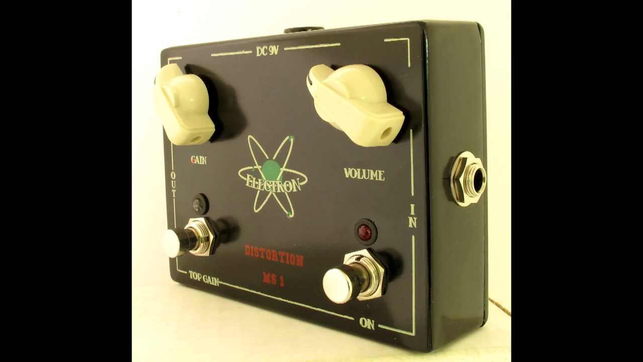 Distortion MS1  by Electron Handmade Guitar Effects Pedal