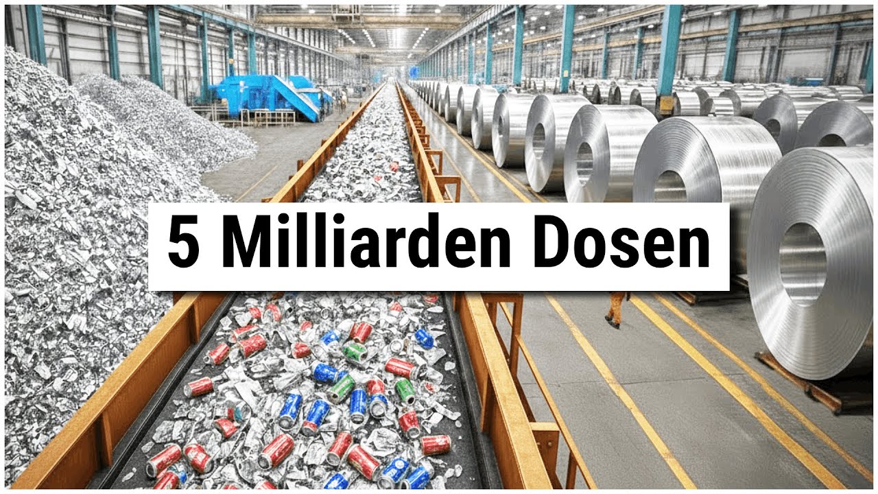 Wie Alu-Dosen Recycelt Werden - 95% In Deutschland