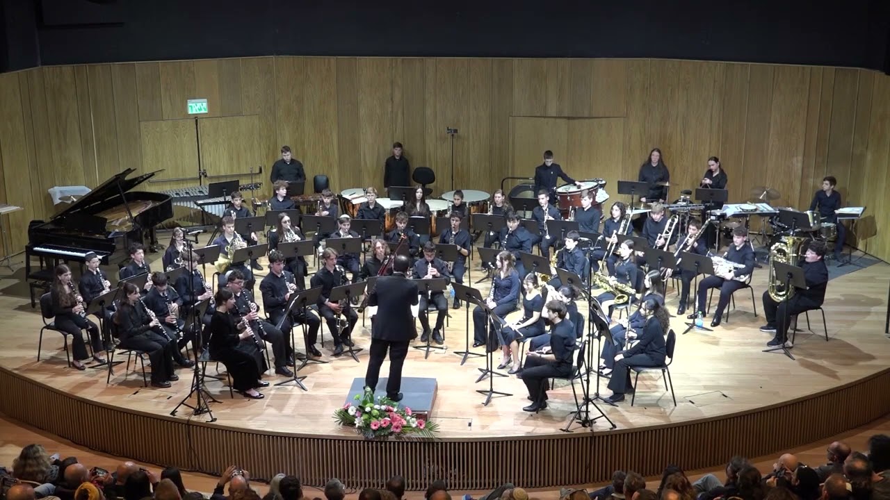 Three Red Tangos | Luis Basquet | Israel National Youth Wind Orchestra