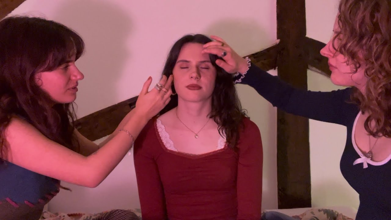 ASMR Hair and face relaxation ❤️
