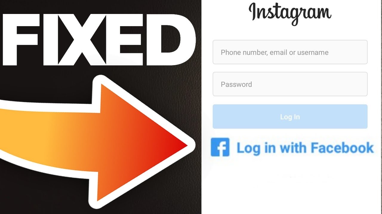 How To Fix Instagram Can&rsquo;t Login with Facebook! - Error Solved on Android and IOS