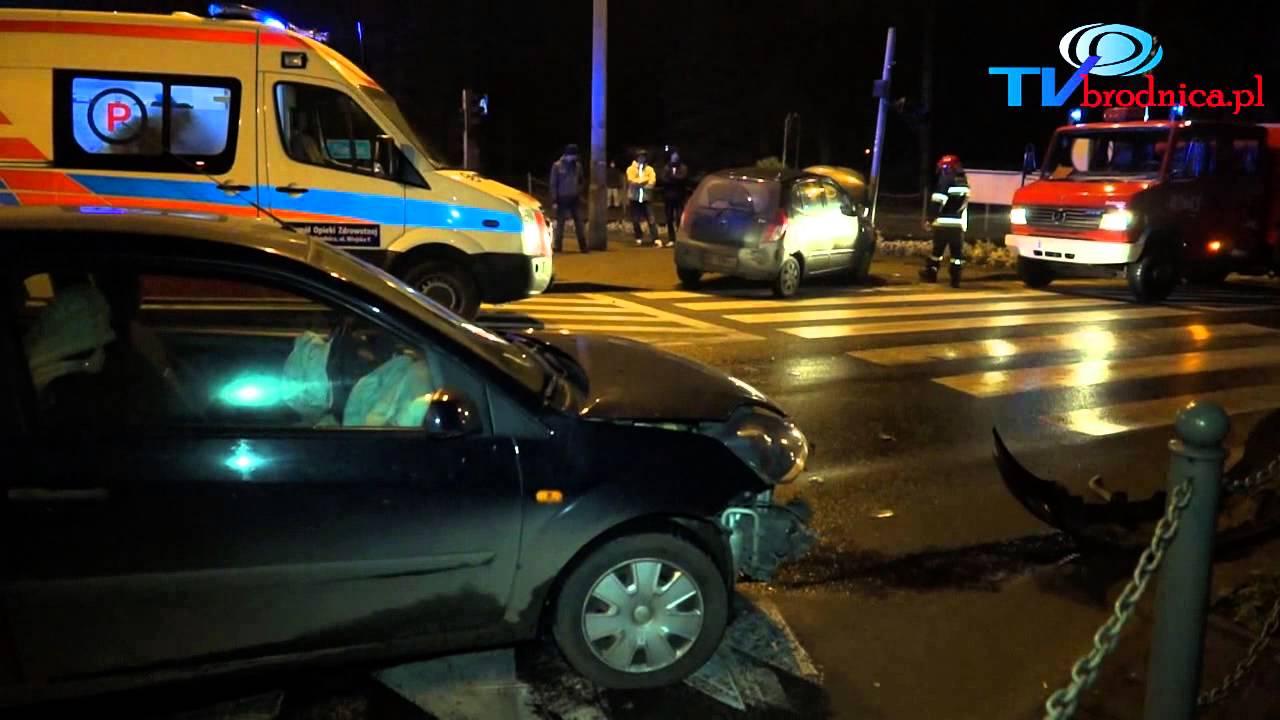 Kolizja nastolatek Mazurska/Mostowa Brodnica 2013