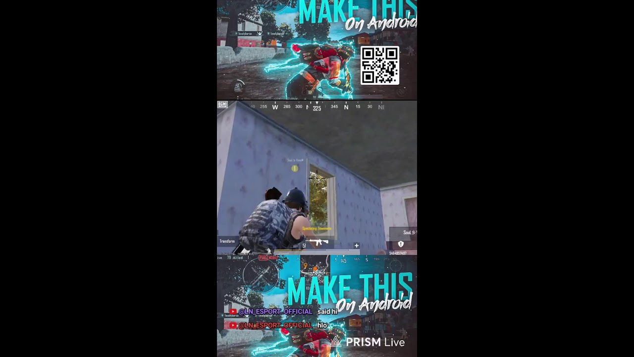 💥BGMI 4.2 CRZY FAN AND RUSH GAMEPLAY