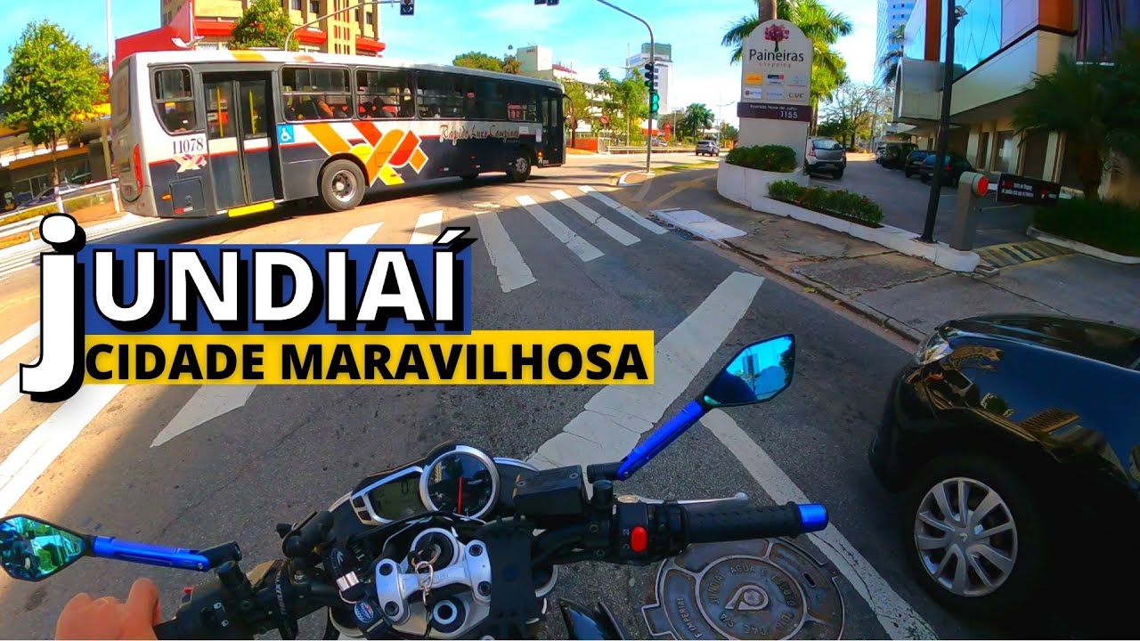 Conhecendo um Pouco de JUNDIAÍ - MotoVLOG Jundiaí