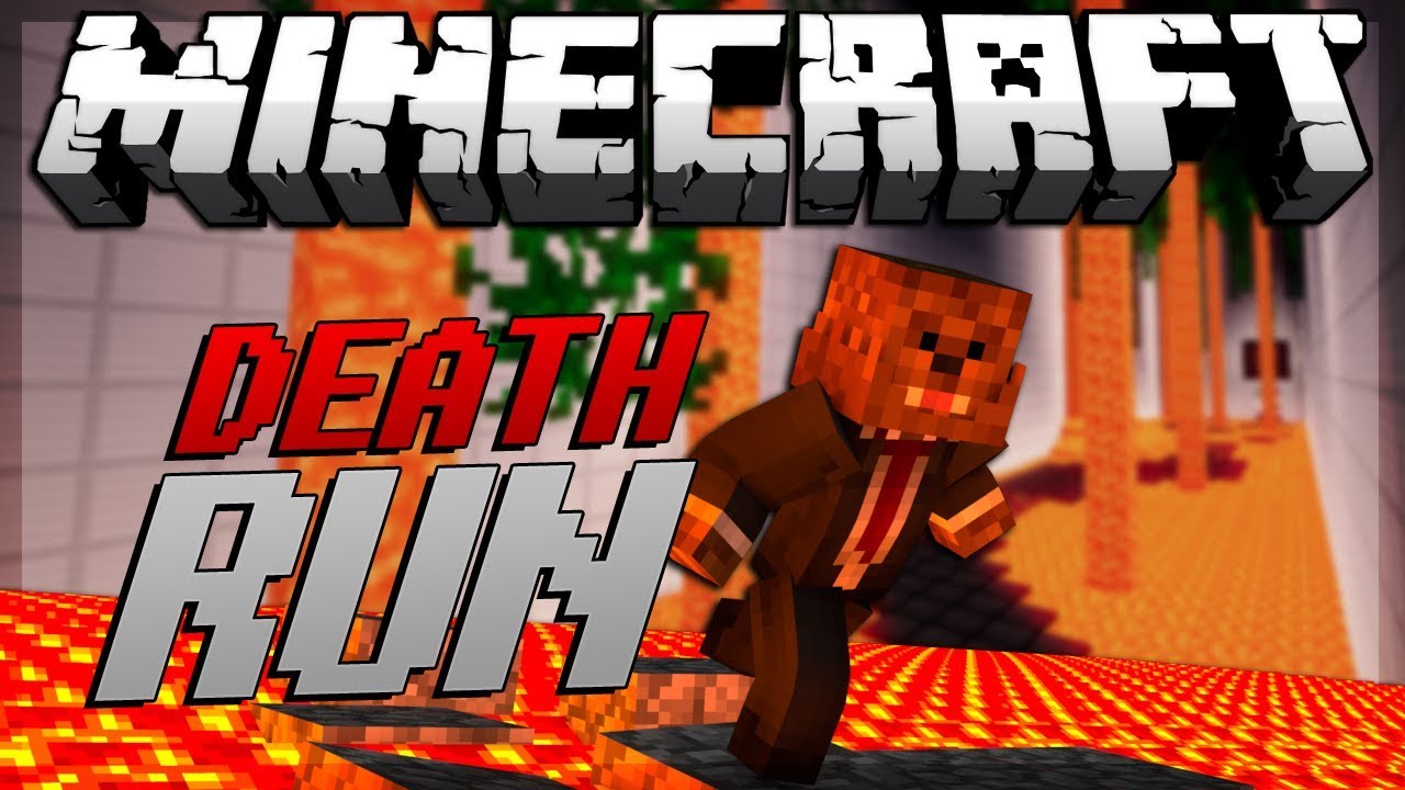 Running For Our Lives From a MANIAC In Minecraft Death Run!