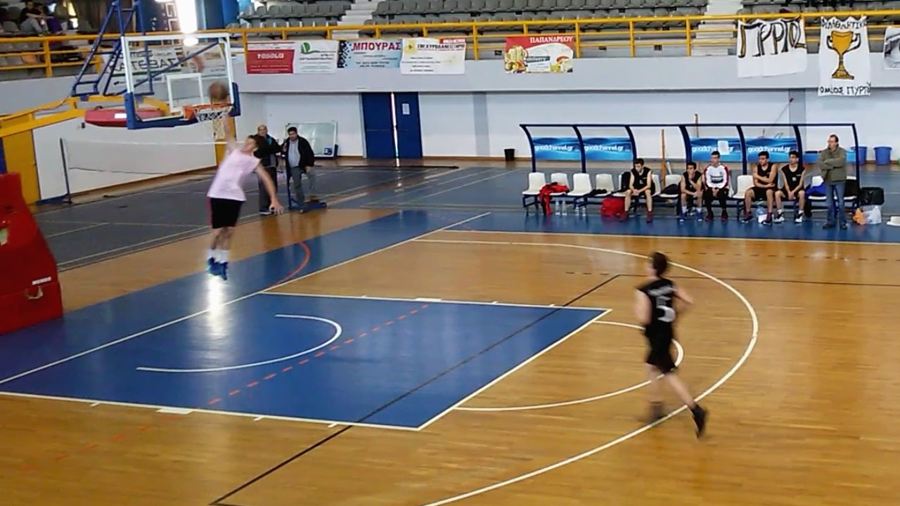 In-Game Dunk &Sigma;&tau;&alpha;ύ&rho;&omicron;&sigmaf; &Tau;&sigma;&iota;&lambda;&iota;&mu;ί&gamma;&kappa;&rho;&alpha;&sigmaf; 15-03-2016