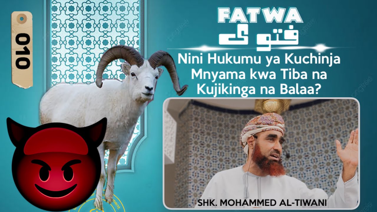 FATWA | Nini Hukumu ya Kuchinja Mnyama kwa Tiba na Kujikinga na Balaa? - Sheikh Mohammed Tiwany