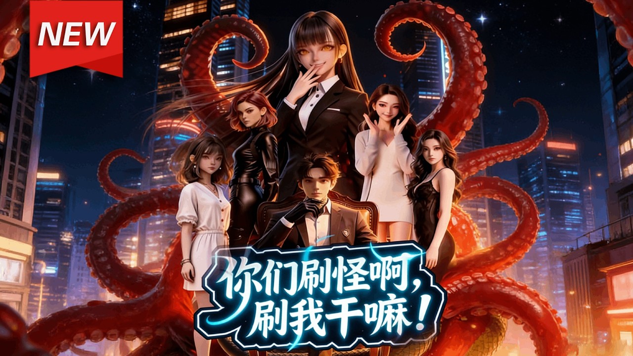 MULTISUB📢新番上线《你们刷怪啊，刷我干嘛？》第1~90集丨江夏意外觉醒为特殊魔种，靠牲畜血液即可生存，通过猎杀作恶魔种进化，在魔种与觉醒者对立的混乱世界中挣扎求生！#漫剧 #破晓动漫社