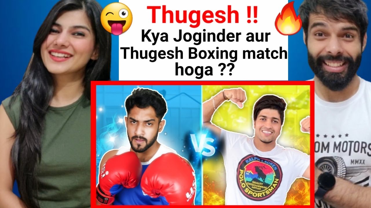 THARA BHAI JOGINDER WANTS A BOXING MATCH WITH THUGESH 😱😜!! THUGESH REACTION VIDEO