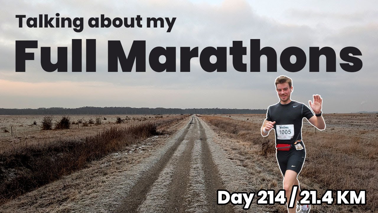 Day 214: 21.4 KM of Looking Back on the marathons I have run