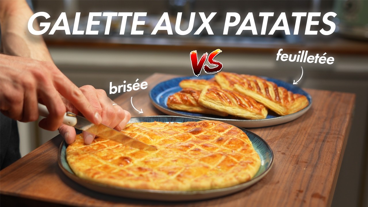 GALETTE aux pommes de terre BERRICHONNE | Feuilletée / brisée