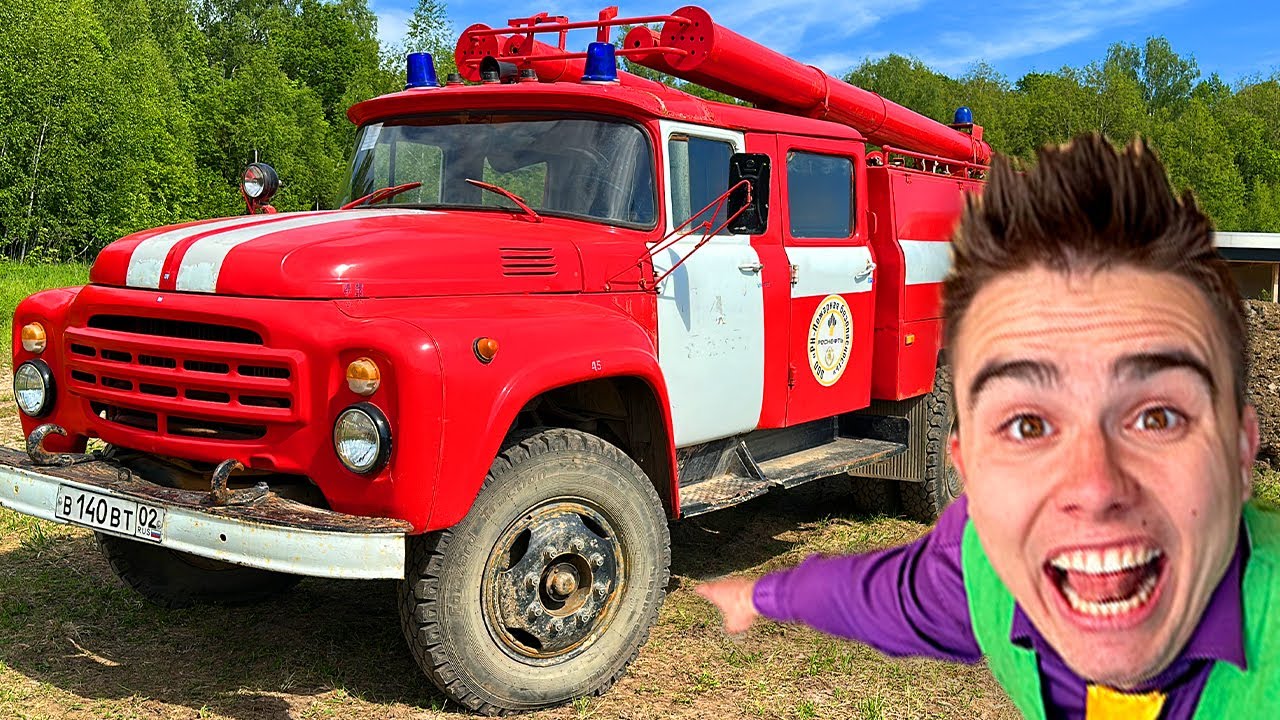 Dance Song for Kids with Fire Truck & Car Keys - Educational Music Video
