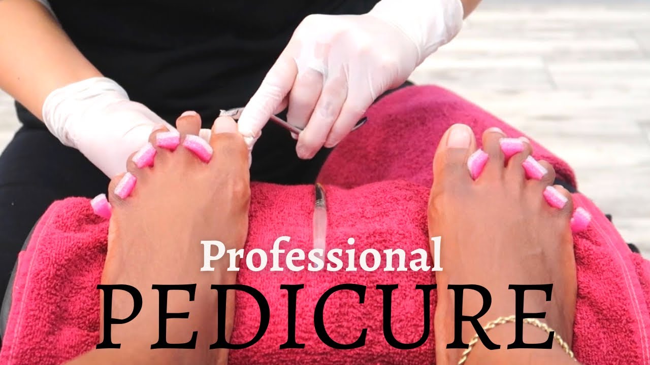 Best Pedicure in Houston TX | Come with me to get a Perfect Salon Pedicure... So Relaxing