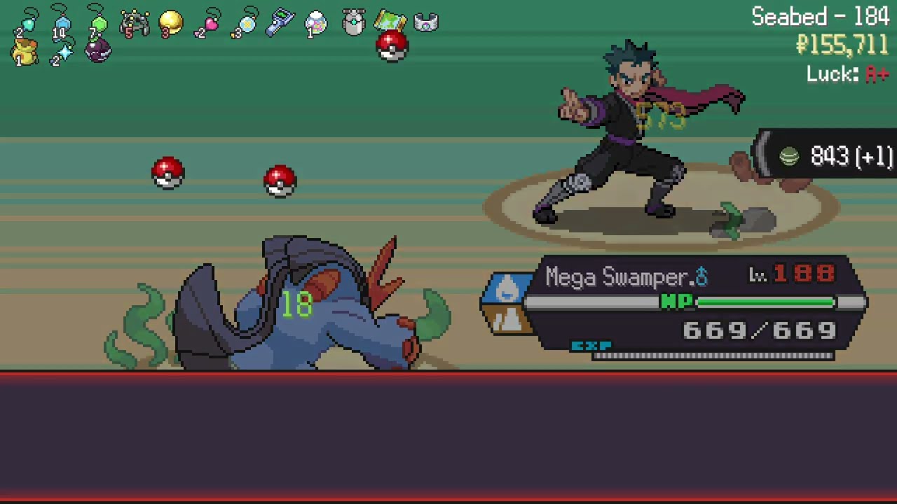 [PokeRouge] Swampert carry (140-200)