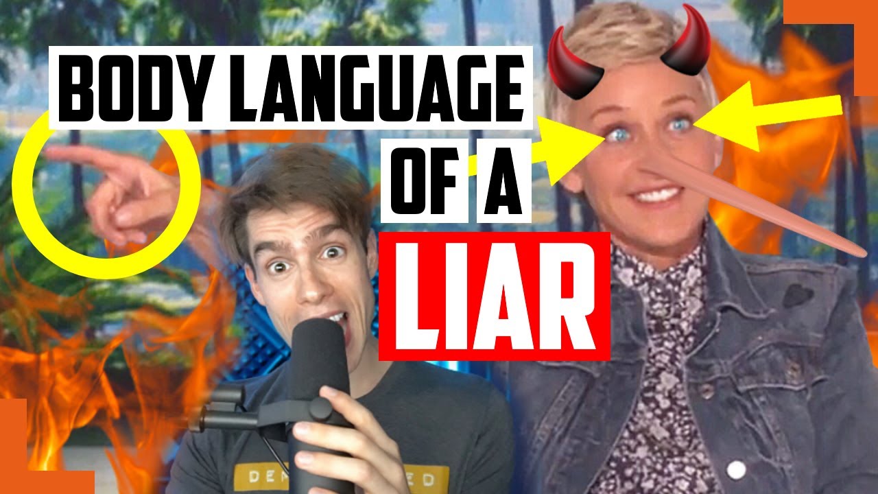 Watch How Ellen DeGeneres Gets Caught Lying To You With Body Language – Monster Celebrity Liar
