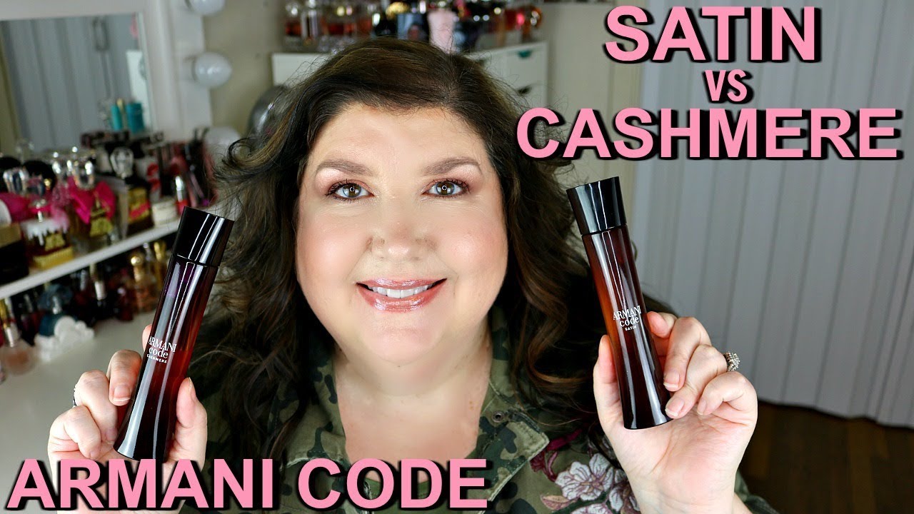 ARMANI CODE CASHMERE VS ARMANI CODE SATIN