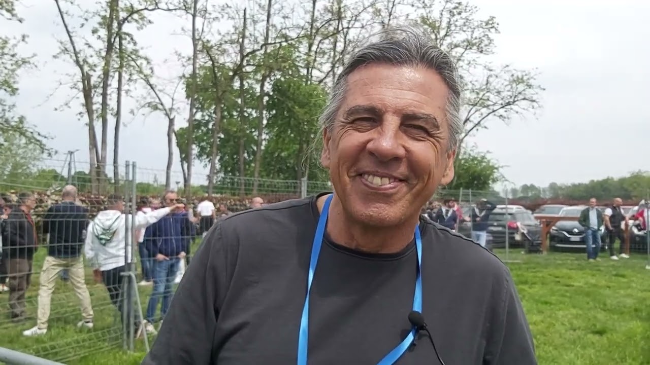 Palio di Legnano - Corse di addestramento II Sessione. Intervista a Martin Ballestreros