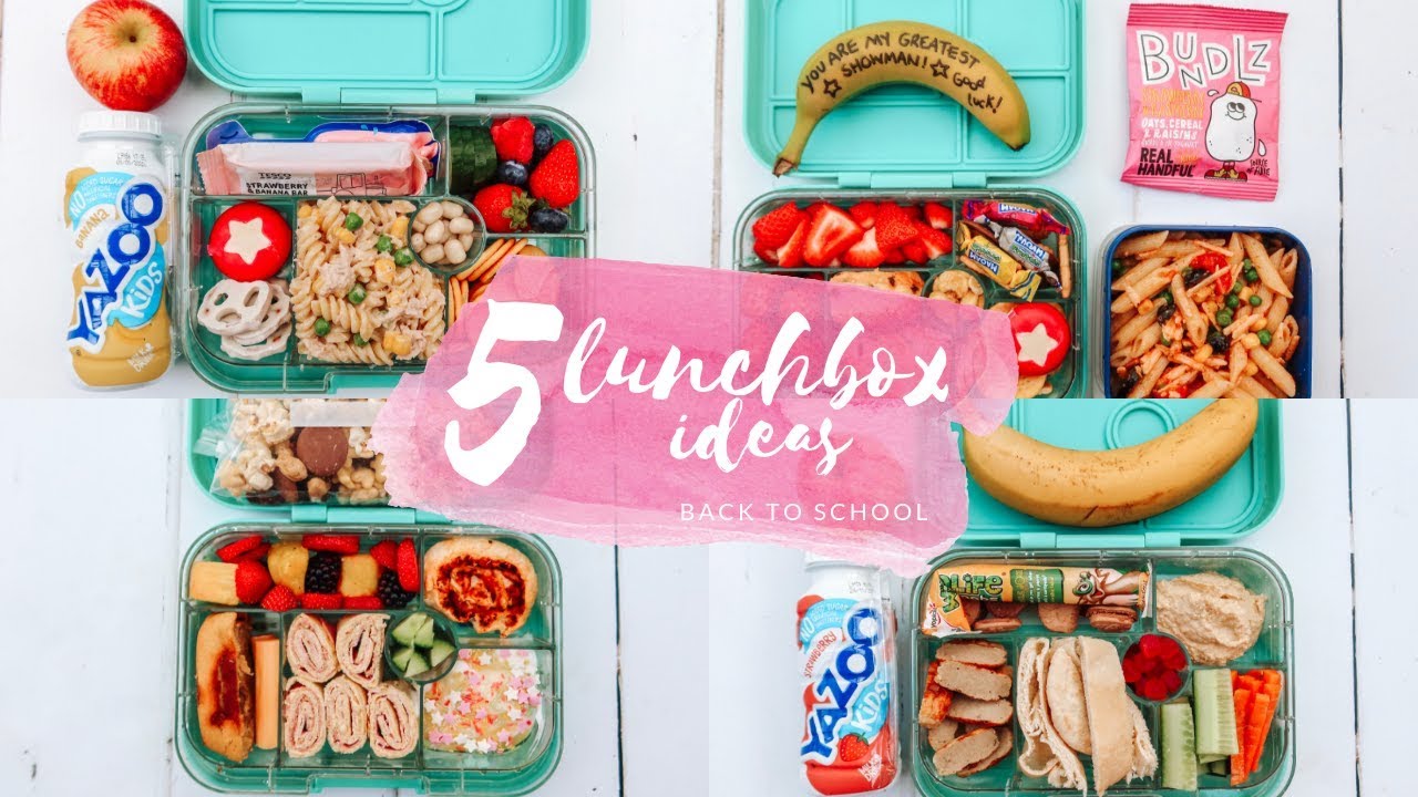 🍎SCHOOL LUNCHBOX IDEAS FOR KIDS - YUMBOX - BACK TO SCHOOL 2019