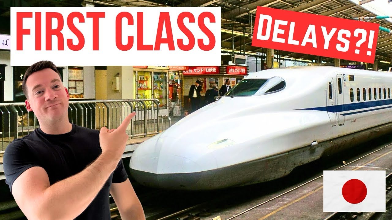 I Tried A First Class Bullet Train in Japan (Osaka to Tokyo | Nozomi Shinkansen)