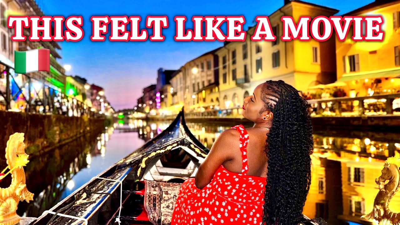 Navigli River Boat Tour  | Sunset on the Navigli River , Milan 